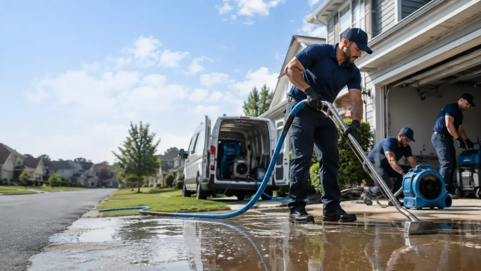 Flood Damage Restoration in De Soto, IL